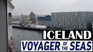 Watch As The Voyager Of The Seas Arrives At Reykjaviks Skarfabakki Harbour [upl. by Nievelt]