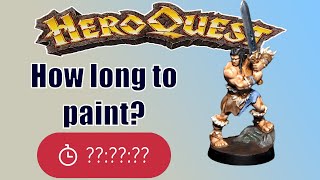 Painting the HeroQuest Barbarian [upl. by Iridis629]