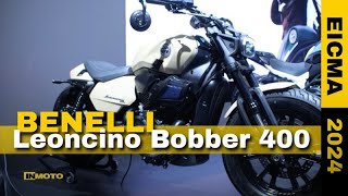 Benelli Leoncino Bobber 400 stile e sostanza  EICMA 2024 [upl. by Micki744]