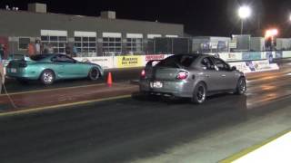 143 Supra vs SRT4 Neon [upl. by Adihahs]