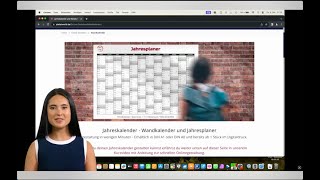 Jahresplaner  Wandkalender DIN A1 und DIN A0 online gestalten und ab 1 Stück drucken lassen [upl. by Refennej]