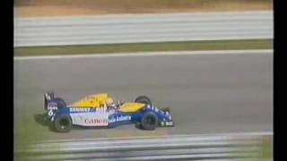 1992 Estoril Patrese accident [upl. by Padraic]