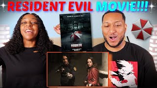 quotRESIDENT EVIL WELCOME TO RACCOON CITYquot Official Trailer REACTION [upl. by Ennaitak]