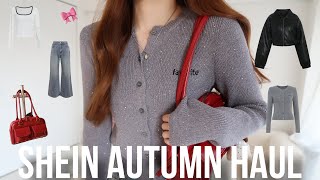 【SHEIN】可愛すぎる秋服が届いたよ🍂｜そろそろ秋の準備していこうᐢ ֑ ᐢ🤍 [upl. by Leirad]