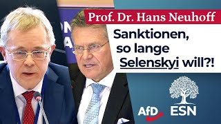 Unfassbare Ansage von EUKommissionsvize – Prof Dr Hans Neuhoff AfD [upl. by Cato173]