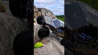 SCALE RC CRAWLER CLIMBING offroad radiocontrol rccrawler traxxas [upl. by Anilak]