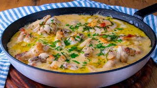 Recette de Poulet Champignon Sauce Moutarde 🍗 [upl. by Ailhad706]