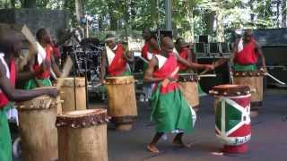 The Drummers of Burundi  B  LIVE at Afrikafestival Hertme 2013 [upl. by Brentt]