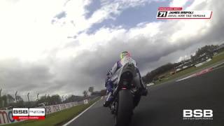 ONBOARD ALERT MCE BSB race two from Oulton Park [upl. by Terrye]