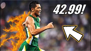 The UNBREAKABLE 400 Meter WORLD RECORD  The Untold Story Of Wayde Van Niekerks UNTOUCHABLE Race [upl. by Garreth]