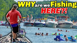 Pro Fishing Tournament at the Biggest PARTY Lake in the Country [upl. by Ikcir]