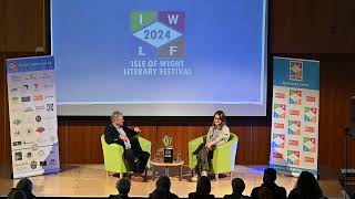 Susie Dent at the Isle of Wight Literary Festival 2024 Northwood House Cowes 6th October 2024 [upl. by Ocirrej]