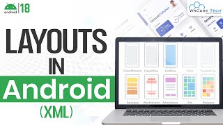 Layouts in Android Studio XML  Android UI Design Explained [upl. by Hatty]