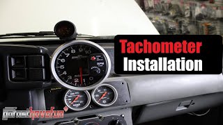 How to Install a Tach  Tachometer Installation Autometer  Greddy  AnthonyJ350 [upl. by Judon]