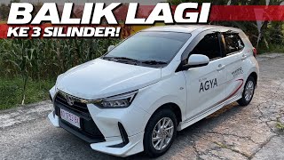 NYOBAIN MOBIL TOYOTA TERMURAH NEW AGYA 2023 [upl. by Torrance]