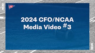 2024 CFONCAA Media Video 3 [upl. by Ellesirg12]