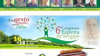 6º Congresso Espírita de Sergipe  Divulgâe  01 [upl. by Dayir]