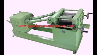 Bar Straightening Machine straightener brass extrusion [upl. by Ordnazil]