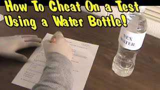 How To Cheat On a Test With a Water Bottle  Nextraker [upl. by Eneiluj294]