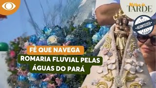 Aconteceu na Semana I Milhares de devotos unidos pela fé no Círio de Nazaré [upl. by Gerta796]