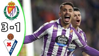 Real Valladolid vs Eibar 31 LaLiga Smartbank 2024 Breaking News [upl. by Rickert]