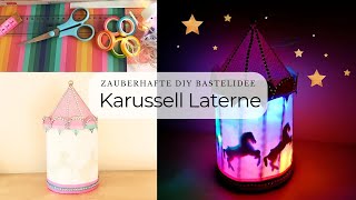 Karussell Laterne basteln  Magische Schatten Laternen  Ronja Ready DIY [upl. by Adnof]