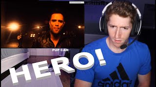 Chris REACTS to Skillet  Hero [upl. by Ahseim]