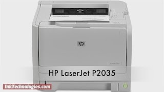 HP LaserJet P2035 Instructional Video [upl. by Eilyak]