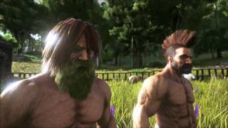 ARK UPDATE TEK Tier Purlovia Baryonyx Basilosaurus Ovis and HAIR BEARDS [upl. by Buxton]