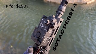 SOTAC PERST 4 A 150 IR laser that holds zero [upl. by Cristiano]