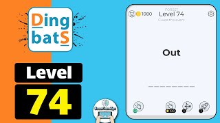 Dingbats Level 74 Out Walkthrough [upl. by Oina]