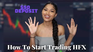 How To Start Trading HFX with Only 50 [upl. by Aiyram]