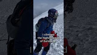 This is how you climb the HIGHEST PEAK OF RUSSIA [upl. by Annuahsal]