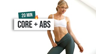 DAY 2 Back to Basics  20 MIN CORE amp ABS Workout  No Equipment  Beginner Friendly [upl. by Alad]