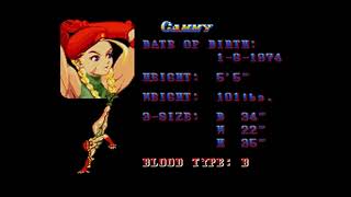 Super Street Fighter II  Cammys Theme Mega Drive YM2612 Remix Furnace Tracker [upl. by Aramoy]