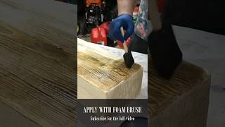 My favorite UNIQUE way to stain and weather wood [upl. by Winther507]