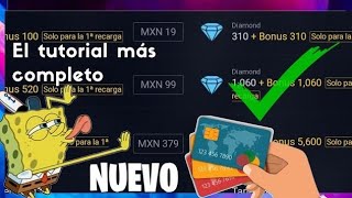 COMO RECARGAR EN PAGOSTORE MÉTODO CON TARJETA DOBLE DE DIAMANTES EN PAGOSTORE 2022⚡💎 [upl. by Hebert]