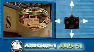 Megatech AirShip1 amp Area 51 RC Blimp Combo [upl. by Asseneg346]