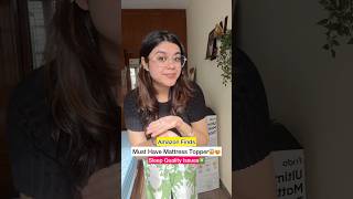 Ultimate Mattress Topper ft myfrido ✅ Detailed Review shorts youtubeshorts sleepissues [upl. by Ahsait109]