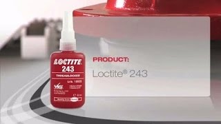 LOCTITE 243  Assembly of hydraulic motors at Herrenknecht [upl. by Kcirdderf]