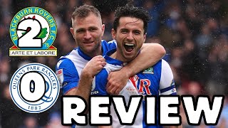 BLACKBURN ROVERS 2 QPR 0  REVIEW [upl. by Lotz700]