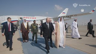 Russian President Putin in the United Arab Emirates [upl. by Gershom7]