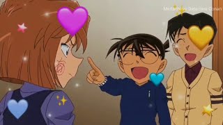 ❤️‍🔥🥳🤣Conan Laugh on Haibara 🥳 Haibara Angry 😠 😡 [upl. by Yllil]