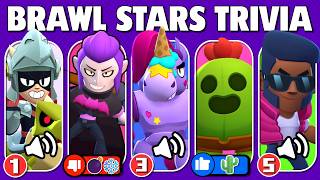 Guess The Brawler Quiz  Brawl Stars Trivia [upl. by Hannibal659]