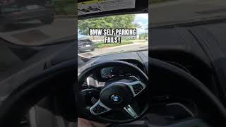 BMW SELF PARKING FAILS youtubeshorts trending car pov driving yt [upl. by Worth48]