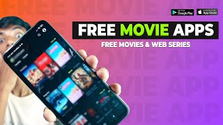 FREE MOVIE APPS  Watch Free Movie amp Web Series  Top Best 6 Apps [upl. by Negaet657]