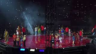 241116 BINI STAR NG PASKO FANCAM  GRAND BINIVERSE IN ARANETA [upl. by Heda306]