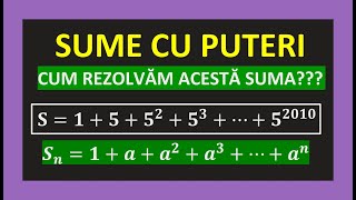 SUME CU PUTERI CLASA 5 MATEMATICA FORMULE CU ACEEASI BAZA RIDICAREA LA PUTERE ORDONAREA COMPARAREA [upl. by Seidnac308]