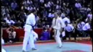 BKK Kyokushinkai Karate David Pickthall KO 1990 [upl. by Newlin]