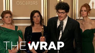 Oscars Press Room Navalny Director Daniel Roher on Best Documentary Win [upl. by Aisya159]